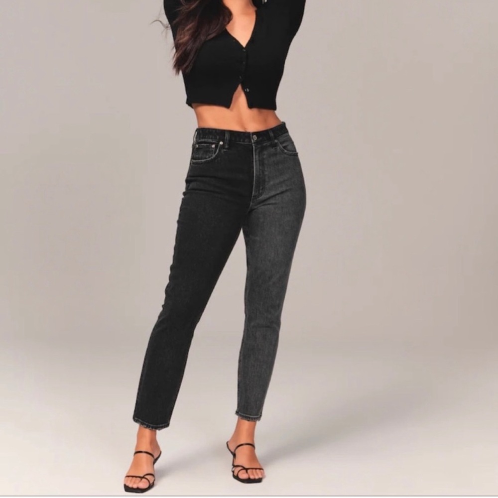 Abercrombie Two Tone Curve Love Skinny Jeans